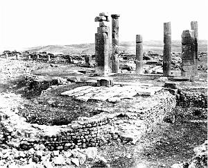 ALGERIE-RUINES ROMAINES DE LAMBESE (56)